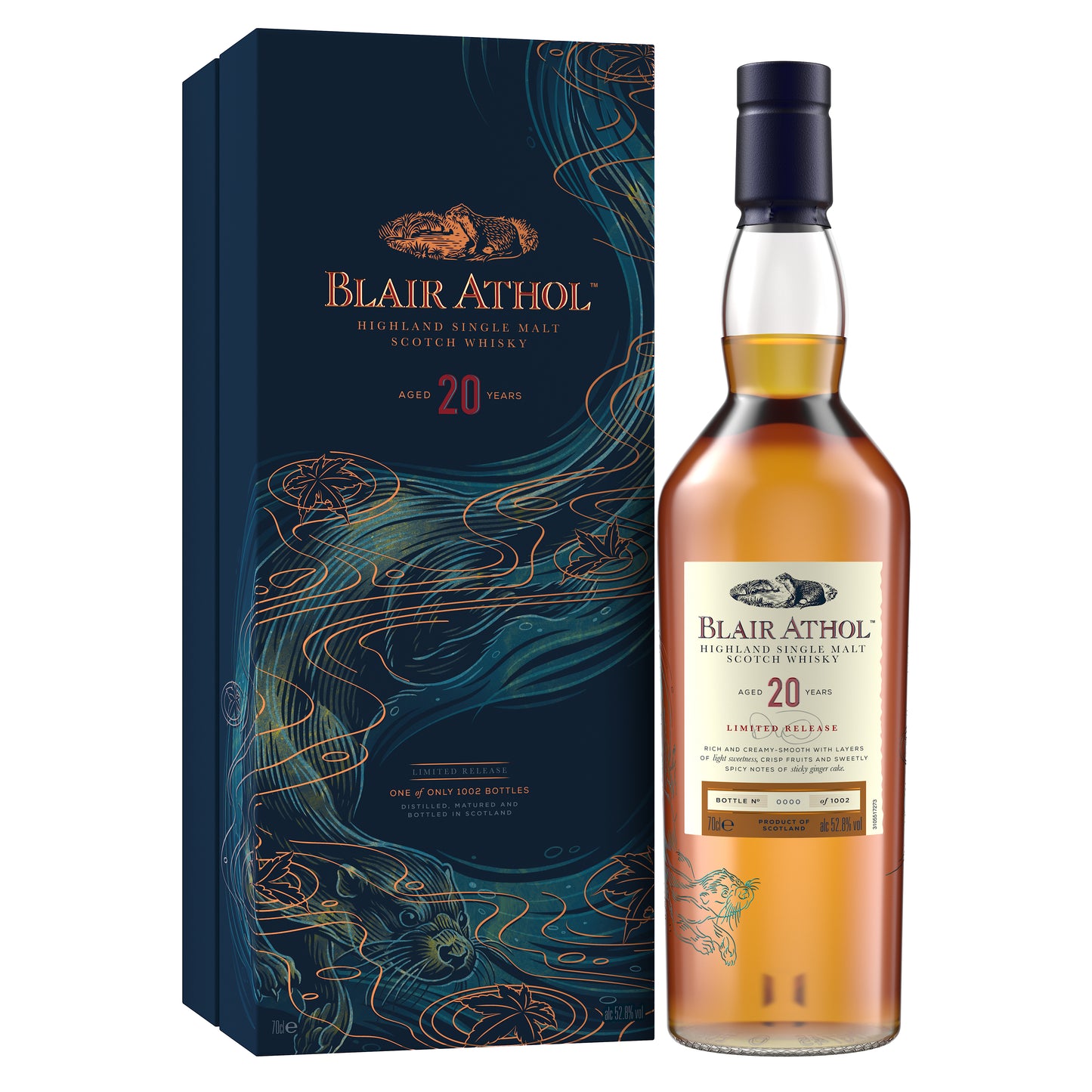 Blair Athol 20 Jahre Single Malt Whisky, 70cl