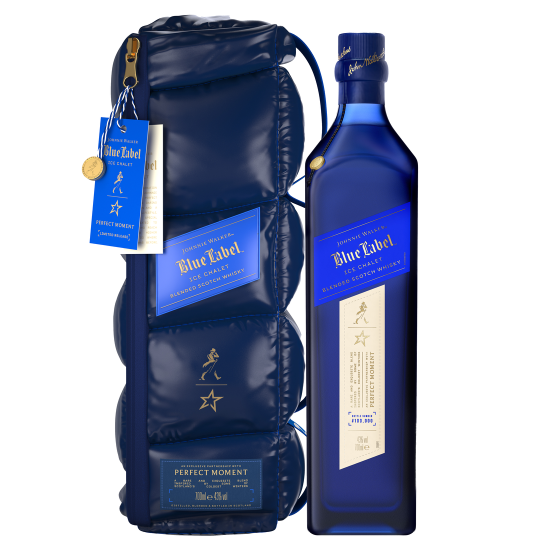 Johnnie Walker Blue Label Ice Chalet Limited Edition Blended Scotch Whisky, 70cl