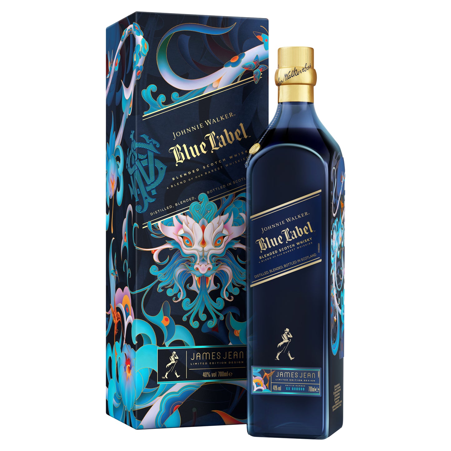 Johnnie Walker Blue Label Lunar New Year Edition, 'Year of the Dragon', Blended Scotch Whisky