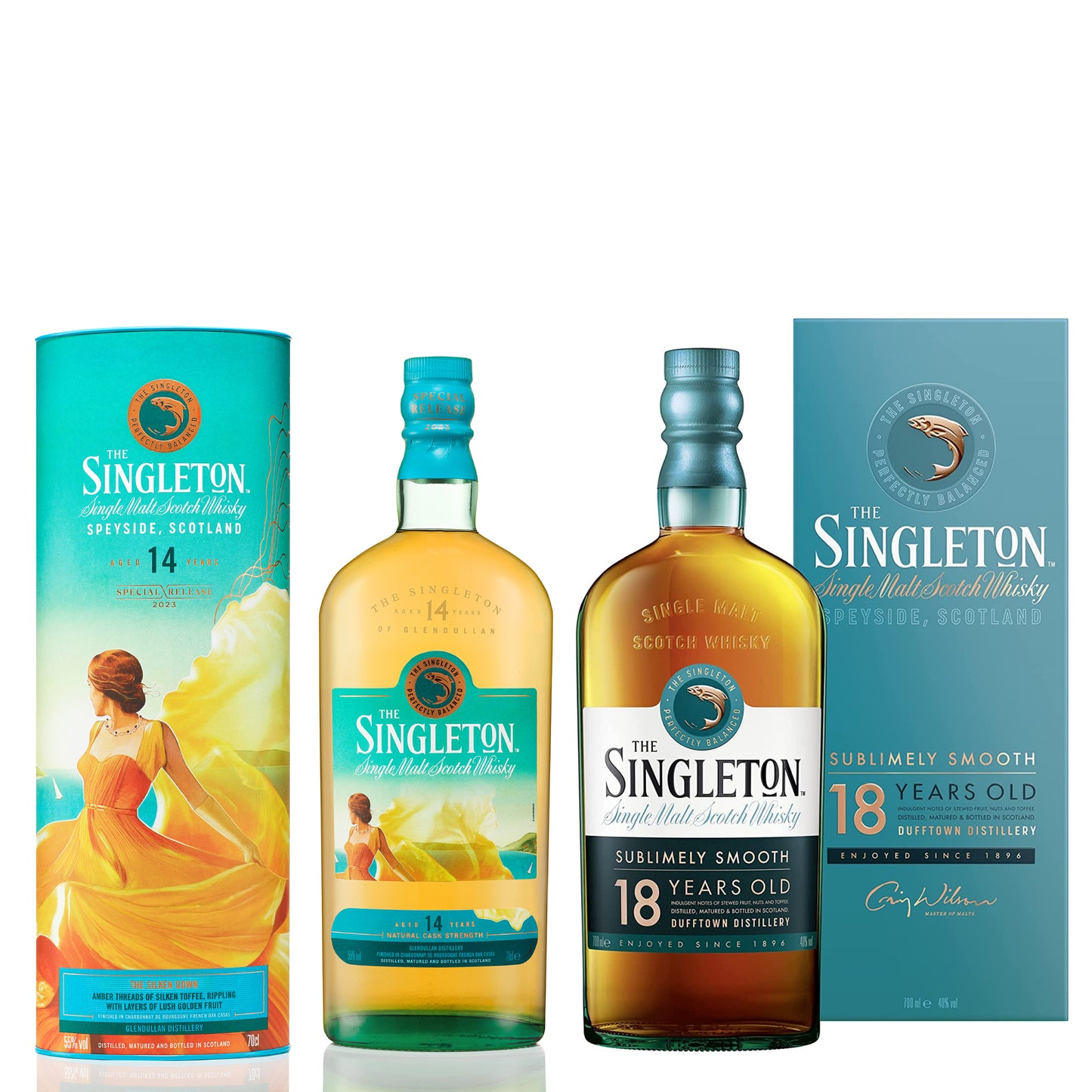 The Singleton 14 Jahre Special Release 2023 & The Singleton 18 Jahre, 2x70cl