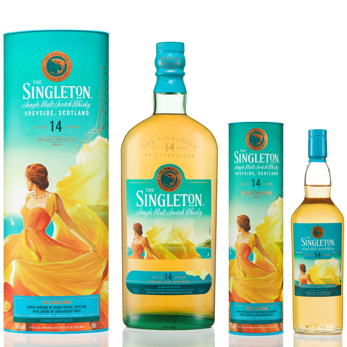 Singleton 14 Jahre Special Release 2023 Single Malt Scotch Whisky Bündel, 1x20cl & 1x70cl