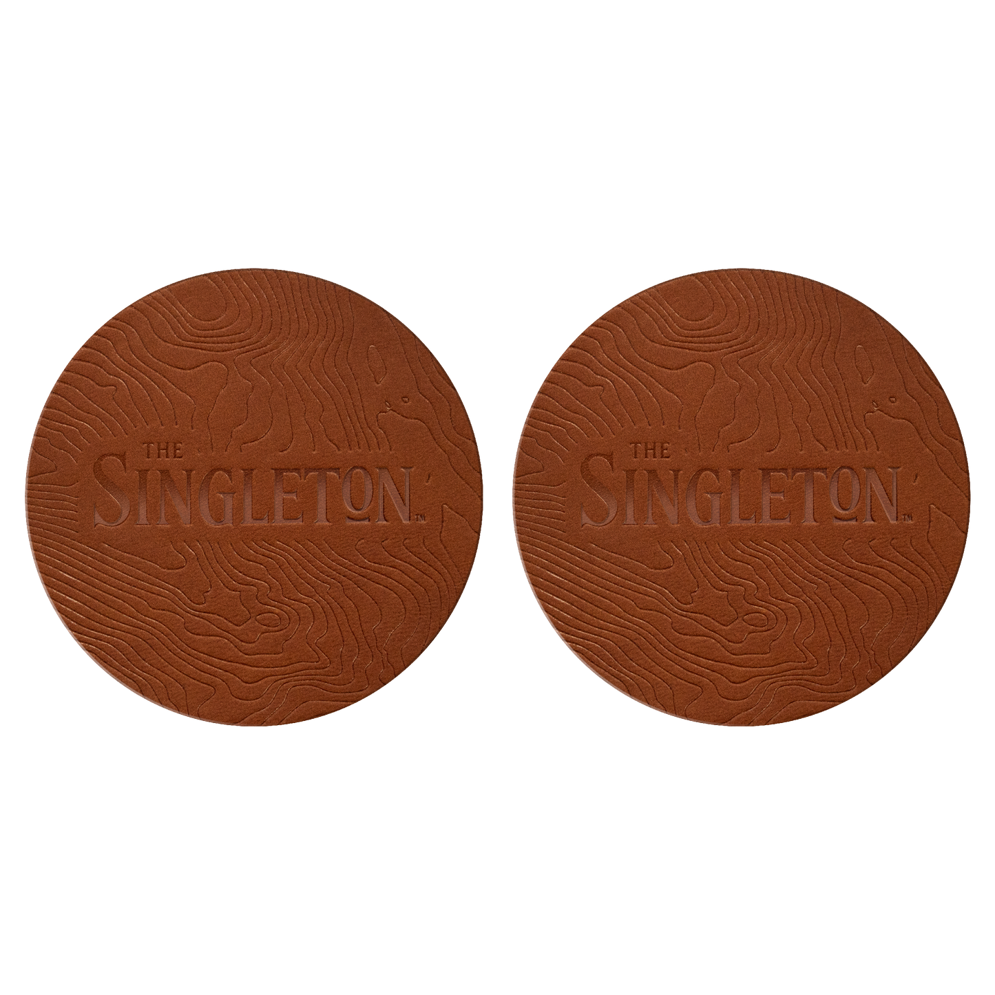 The Singleton Untersetzer mit Kontur, 2 Stück