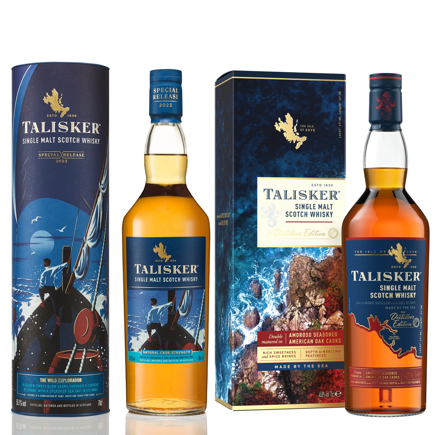 Talisker Special Release 2023 & Talisker Distillers Edition, 2x70cl